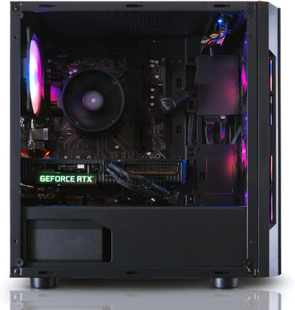 ADMI Gaming PC Datorspel, AMD Ryzen 5 3600 4.2GHz RTX 3060 12GB Stationär dator - 16GB 3200MHz - 240GB SSD - 1TB Hårddisk - 600Mbps Wifi - PC-spel, Speldator - Windows 10