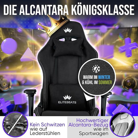 ELITESEATS Ergonomisk Spelstol